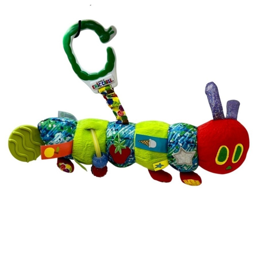 The World Of Eric Carle A Very Hungry Caterpillar‎ Baby 8" Plush 2019 Rattle Toy